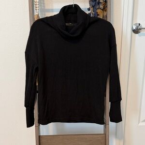 Black Turtleneck Sweater